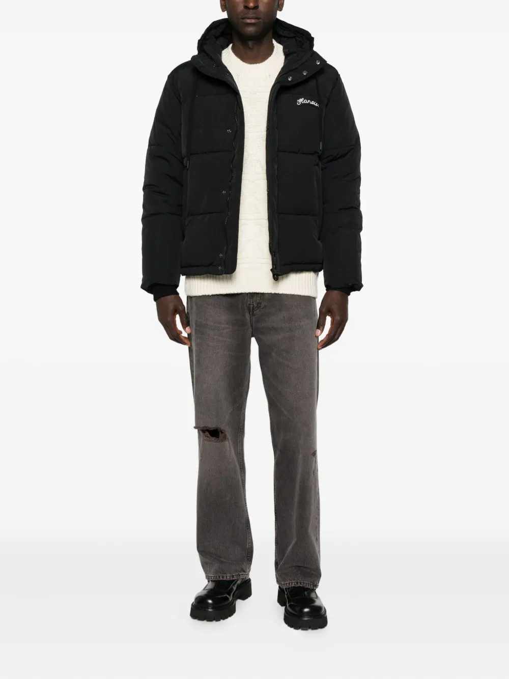 FLÂNEUR hooded padded jacket | Down Jackets | Image 2