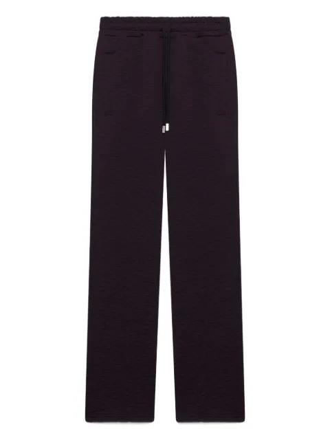 GCDS pantalones rectos con monograma