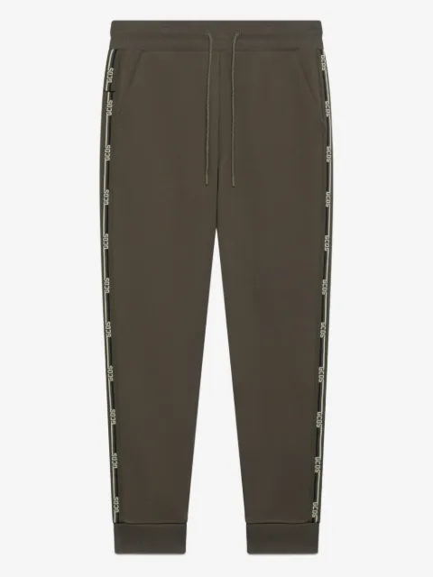 GCDS logo-tape track pants