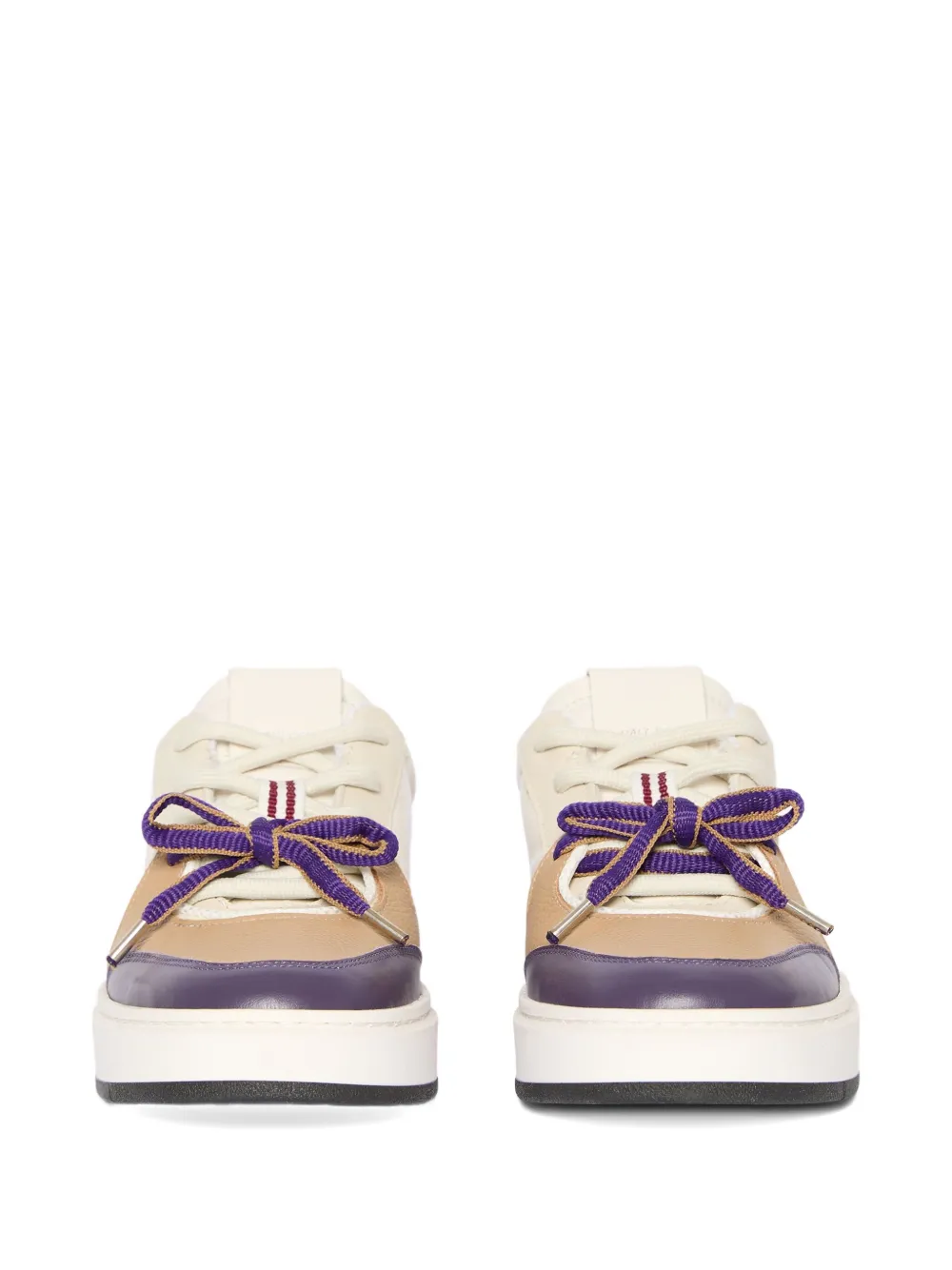 GCDS Bucket sneakers met strikdetail Wit