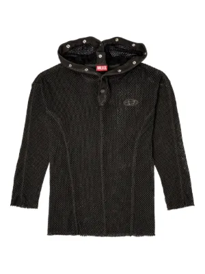 DIESEL×Thug clubコラボ　フーディー Diesel x Thug Club S Thug Hoodie Black ☆人気 (DIESEL/パーカー