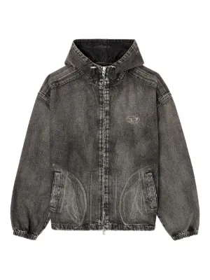 DIESEL グレーデニムジャケット グレー（灰色）系 DIESEL(ディーゼル) デニムジャケット(メンズ