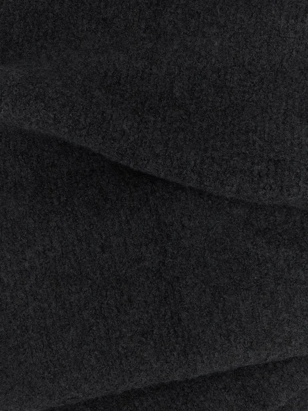 The Row Textured Fabric Scarf Soft Finish In Gray