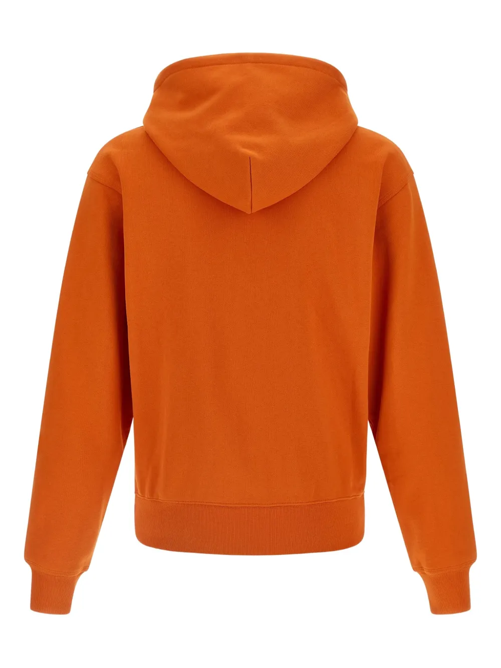 Gramicci Zip-front Embroidered Hoodie In Orange