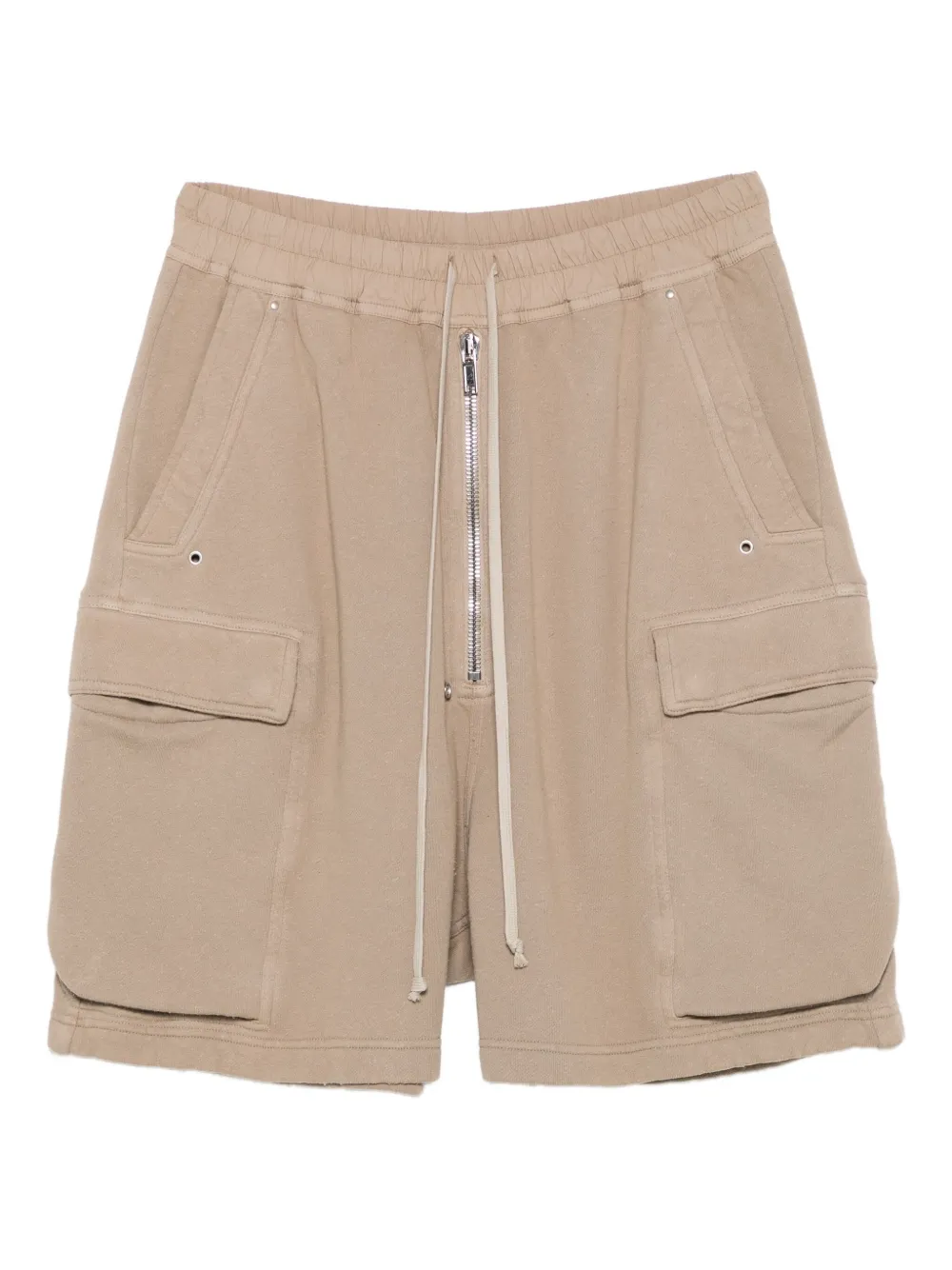 Rick Owens Drkshdw Cargobela Cargo Shorts In Neutral