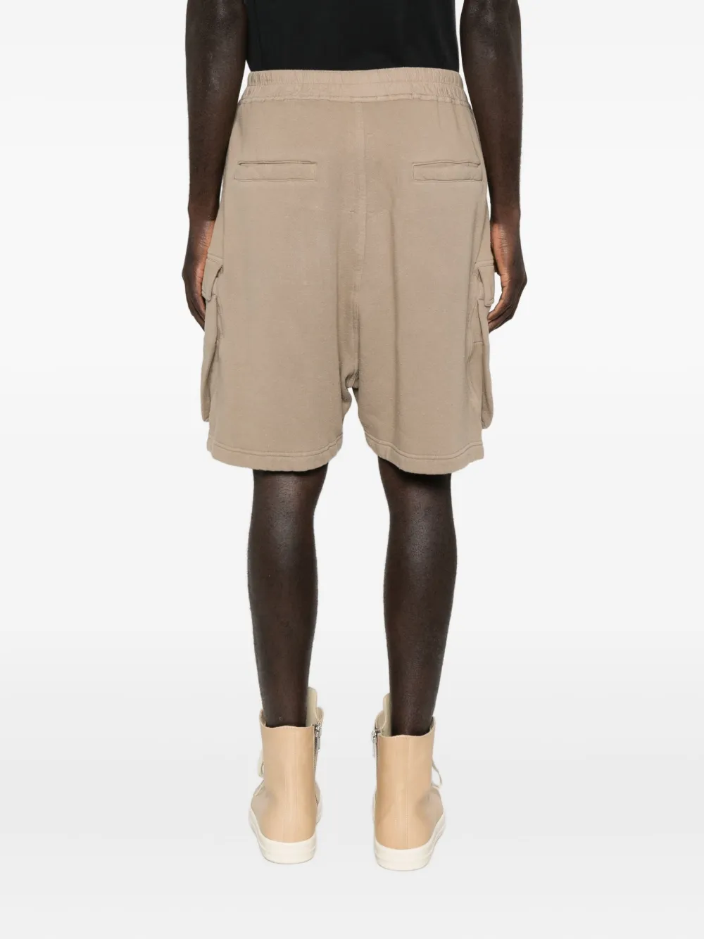 Rick Owens Drkshdw Cargobela Cargo Shorts In Neutral