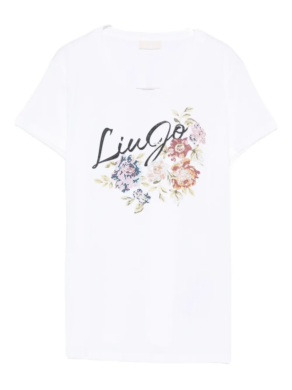 Liu •jo Logo-print T-shirt In White