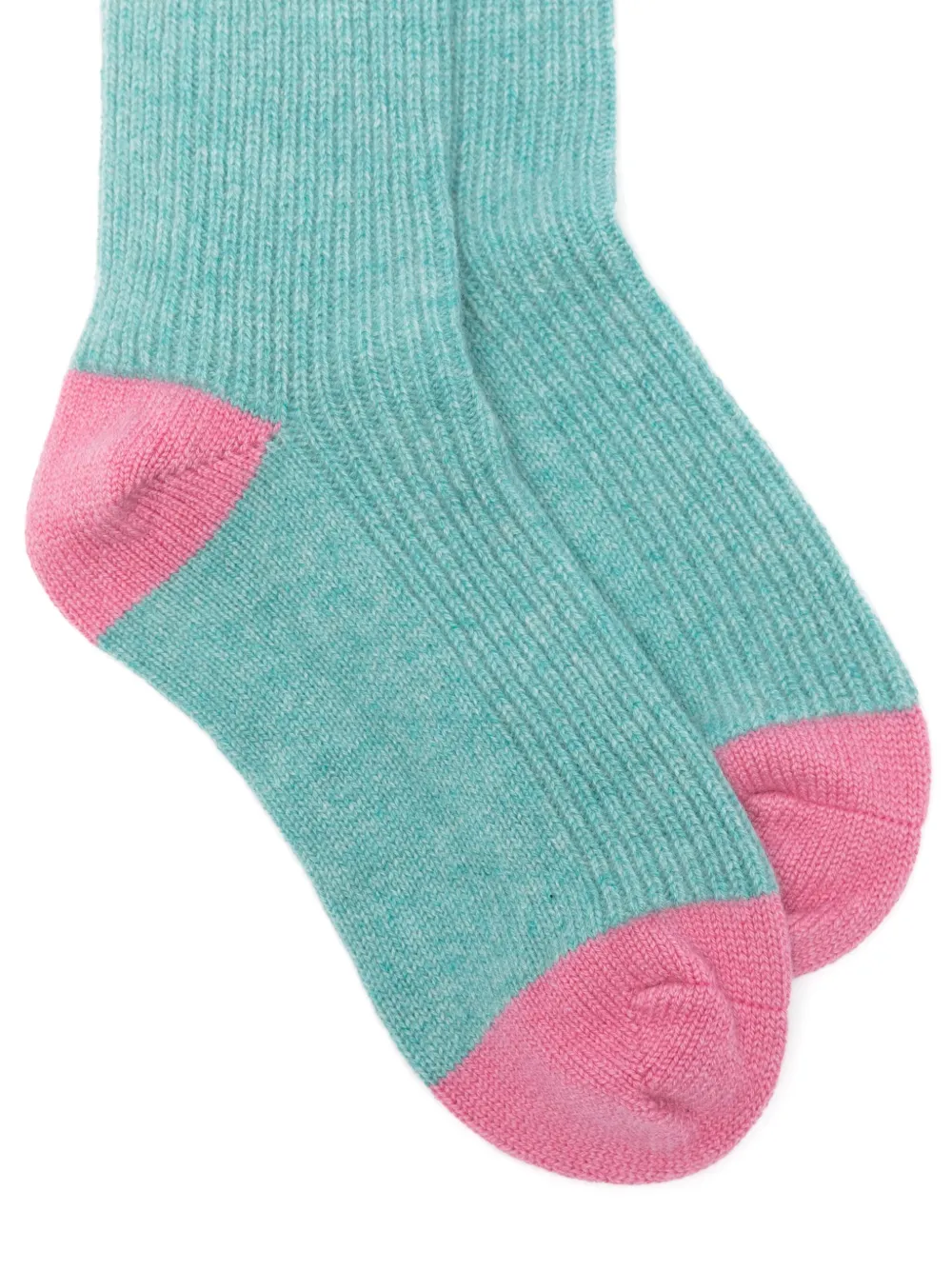 Guest In Residence ribbed colour-block socks | Men | Image 2