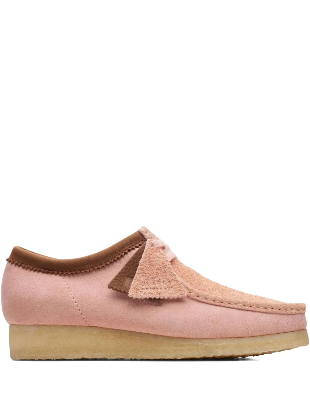 Clarks Originals Wallabee derby shoes | Pink | Image 1