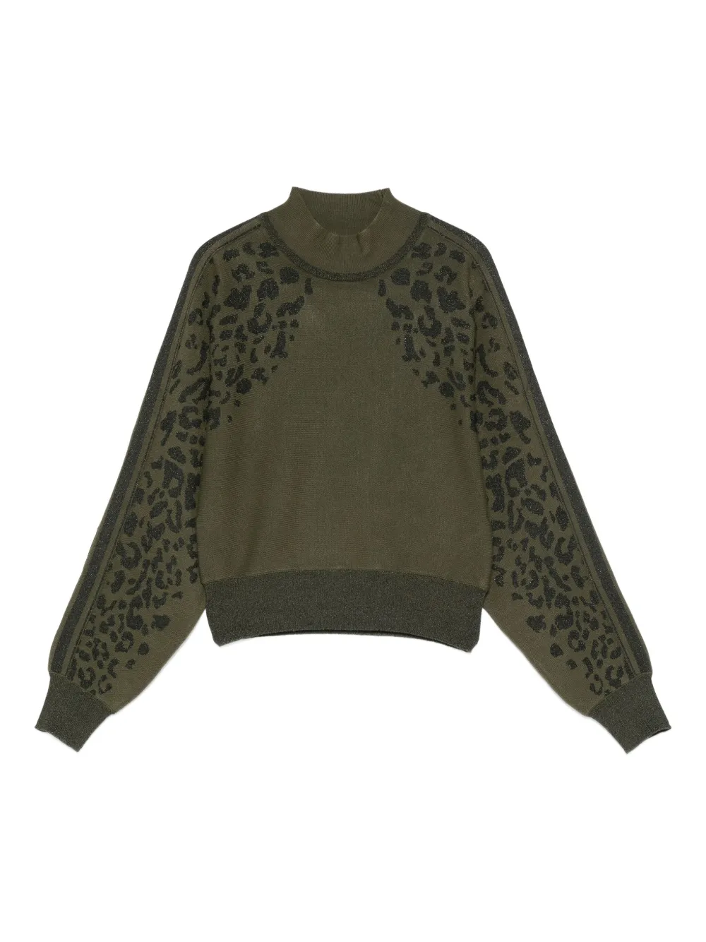 LIU JO suéter con animal print | verde | Image 1