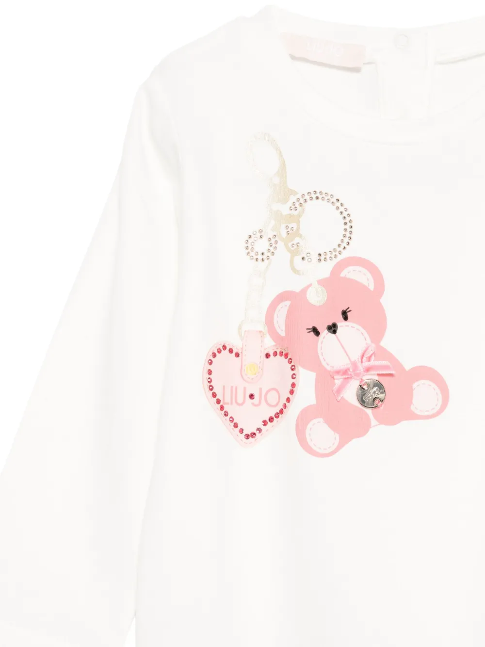 LIU JO T-shirt met teddybeerprint Wit