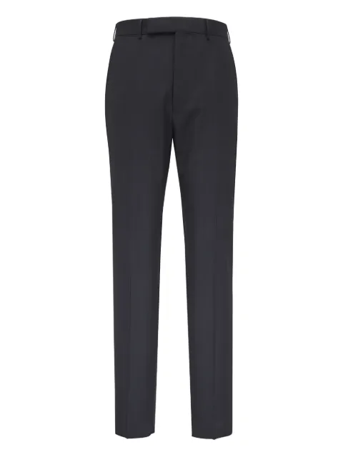 Zegna pantalon de costume à fermeture zippée