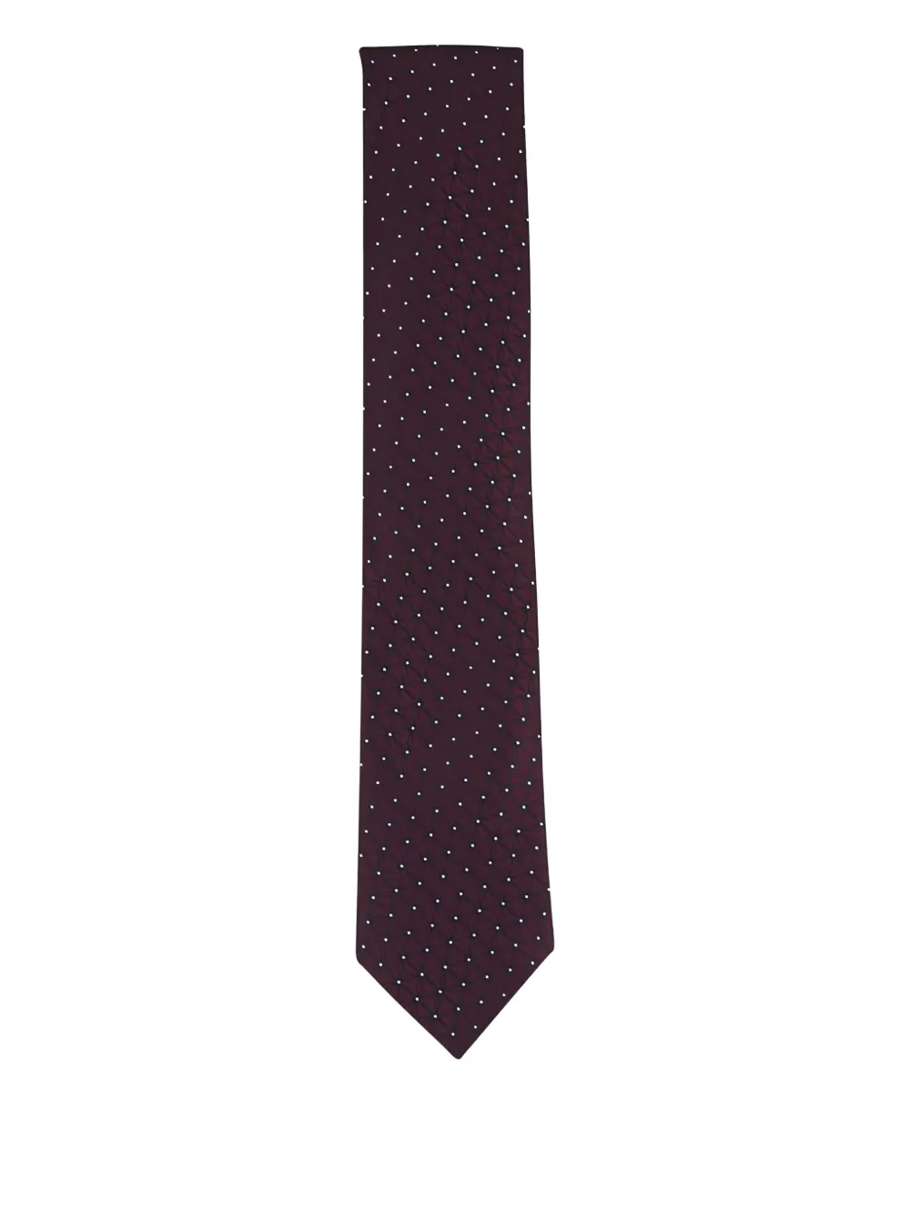 Zegna Floral-pattern Pointed-tip Tie In Red