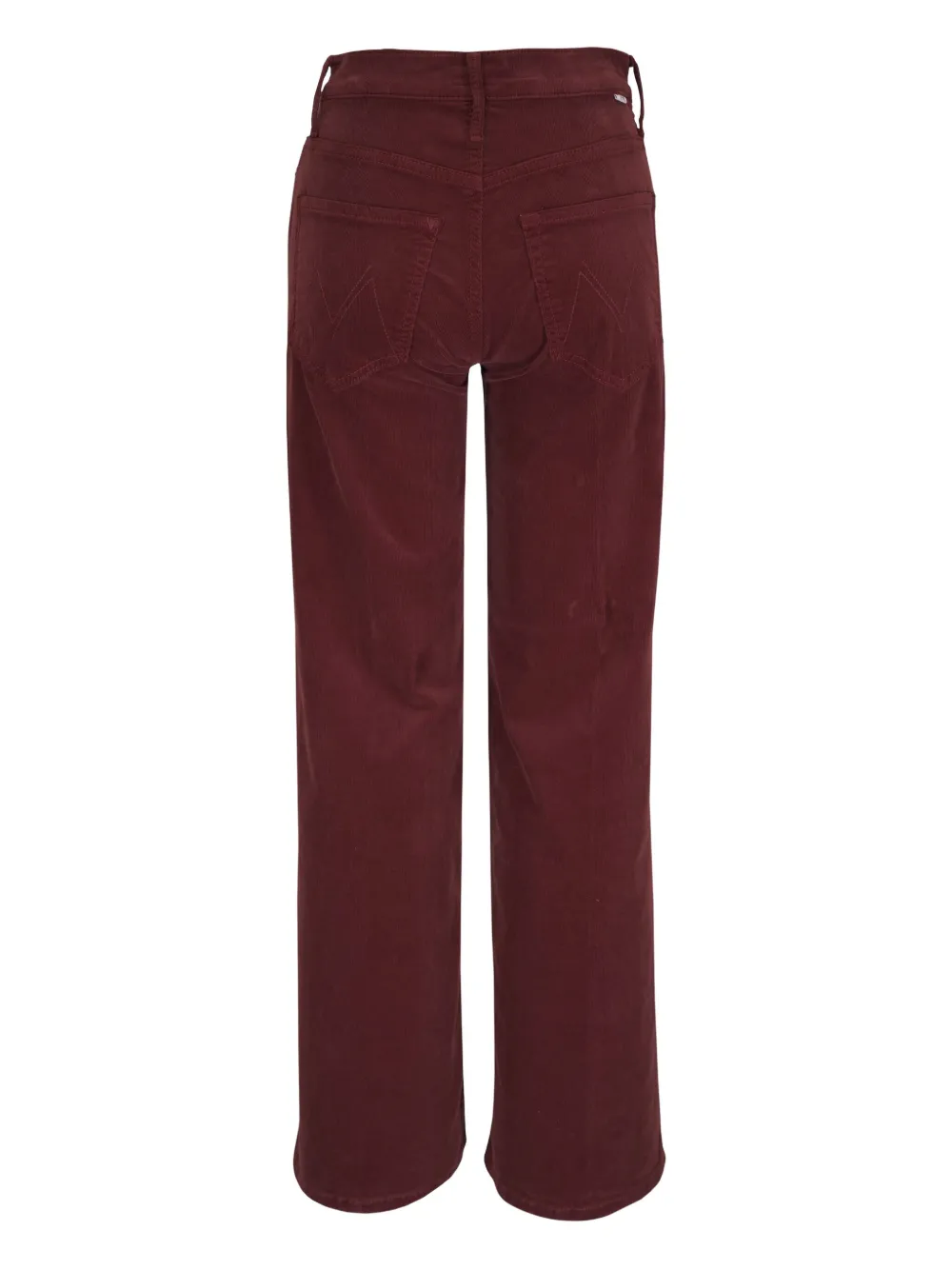 MOTHER Maven ribfluwelen jeans - Rood