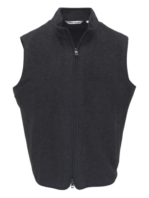 Peter Millar zip-front wool waistcoat