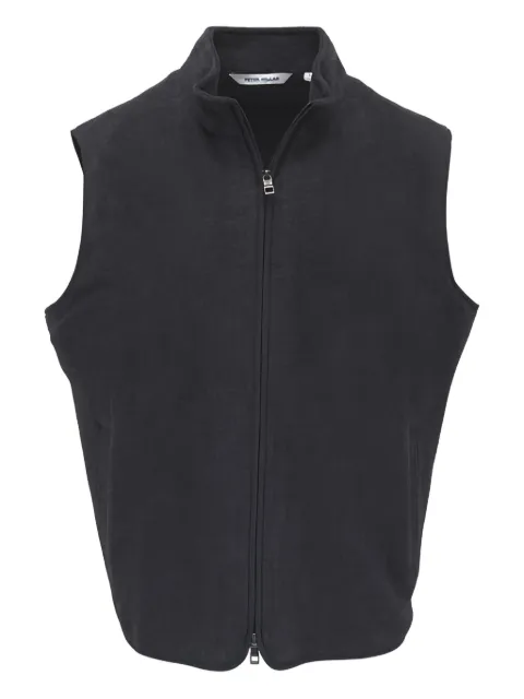 Peter Millar zip-front wool waistcoat