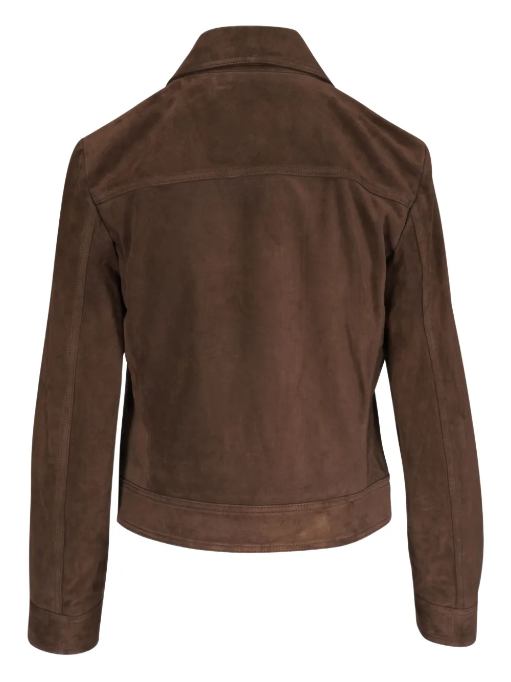 Nili Lotan Susannah Chest-pocket Button-up Jacket In Brown
