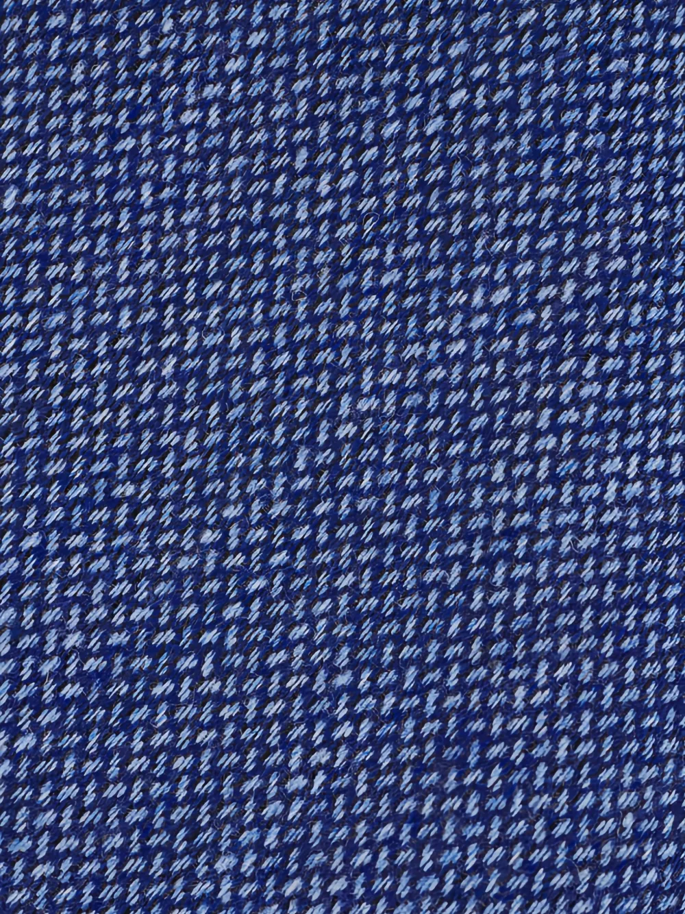 Zegna textured tie - Blauw