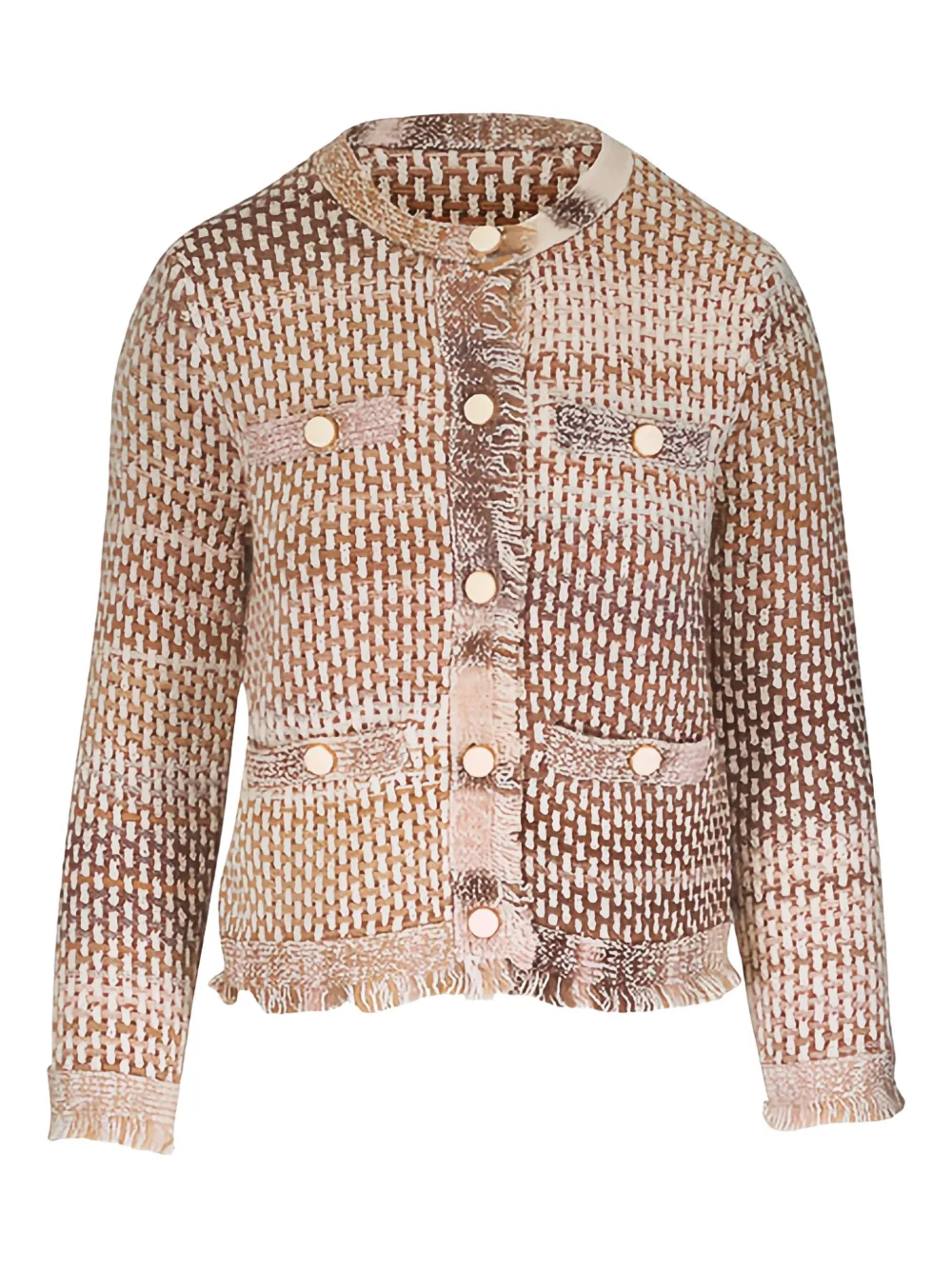 Veronica Beard Sariyah buttoned jacket - Marrone