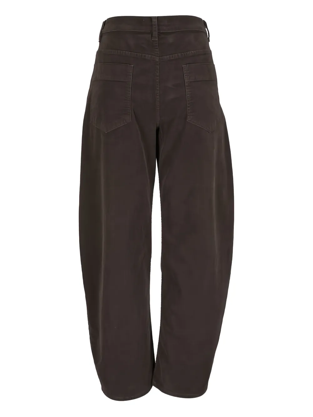 Nili Lotan corduroy-texture trousers - Bruin
