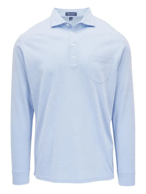 Peter Millar long-sleeved pocket polo shirt