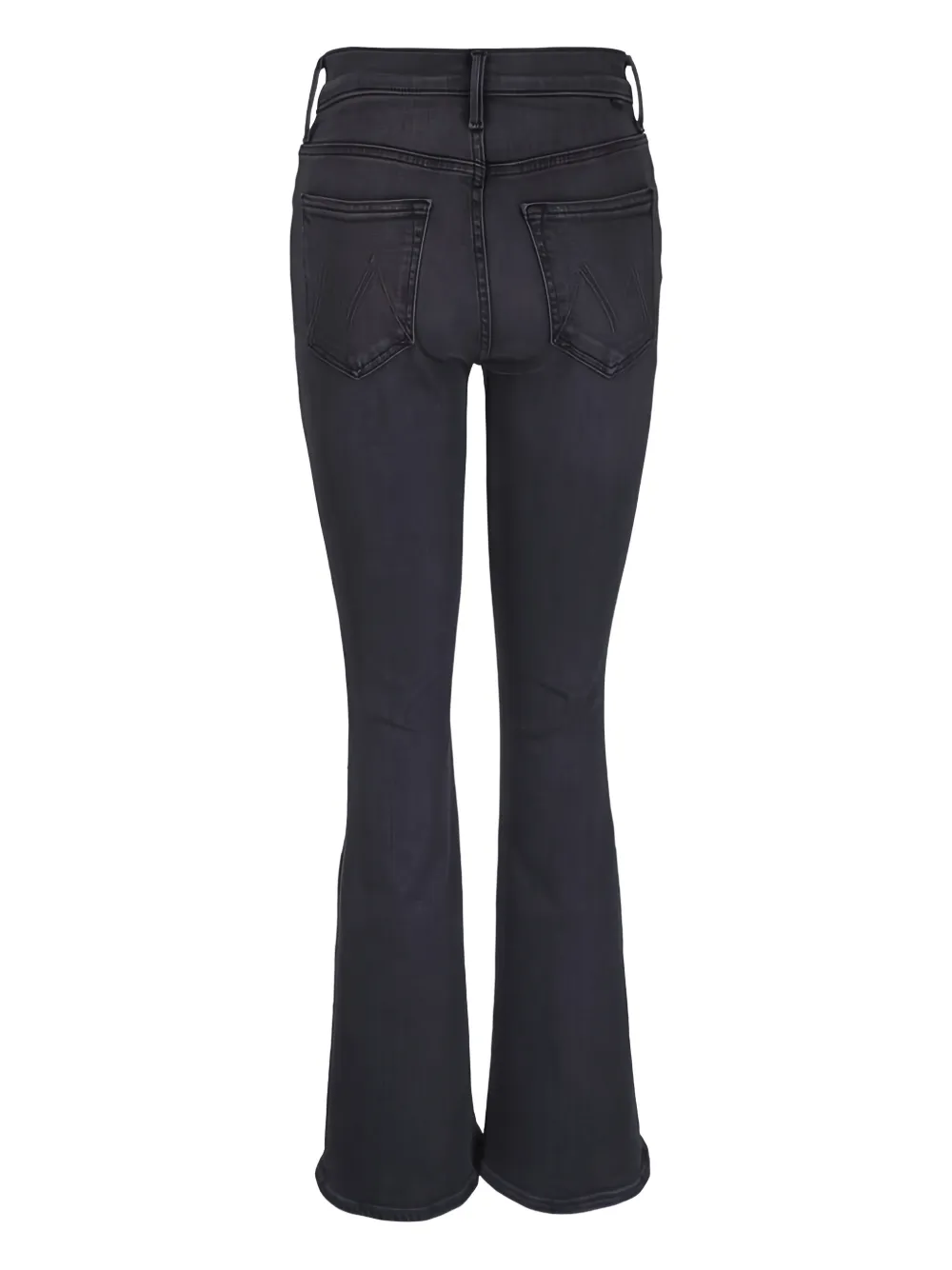 MOTHER Flared jeans met ceintuur - Grijs