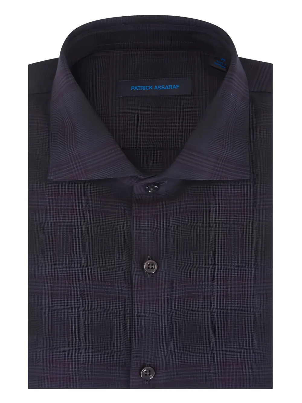 PATRICK ASSARAF checked shirt | Grey | Image 1