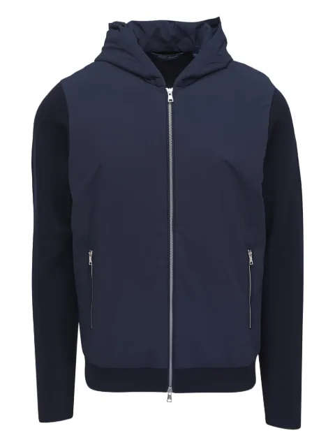 Peter Millar hoodie tejida de canalé