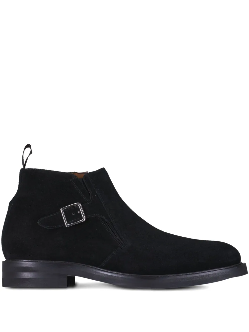 Ron White buckle suede boots | Black | Image 1