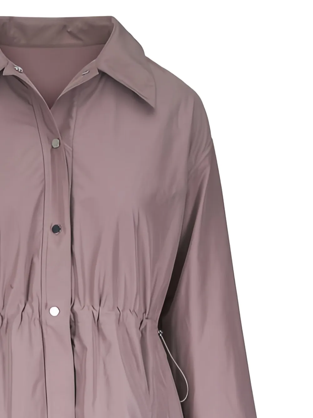 Lafayette 148 Hickory Tech drawstring collared jacket | Fitted Jackets | Image 2