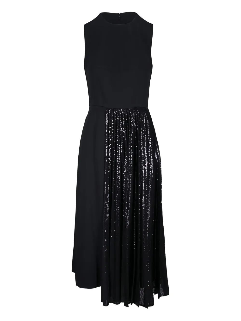 Michael Kors sequin pleated dress - Nero