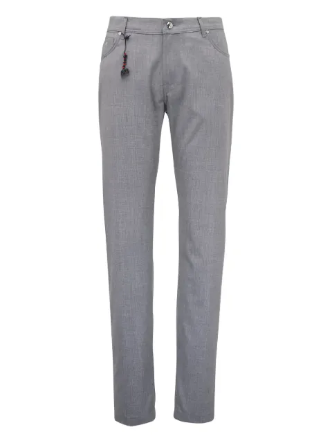 Marco Pescarolo slim-fit trousers
