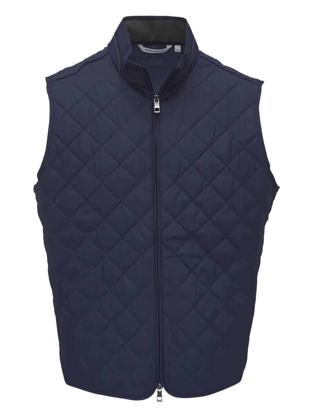 Peter Millar quilted diamond-pattern gilet - Blue