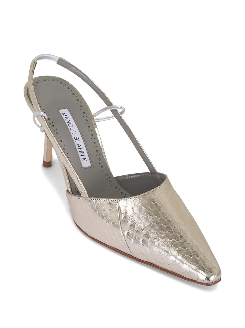 Manolo Blahnik Touki point-toe slingback sandals | Heeled Sandals | Image 2