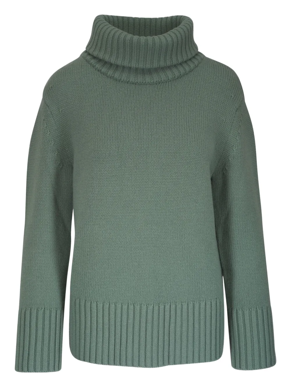 Michael Kors Roll-neck Sweater In Green