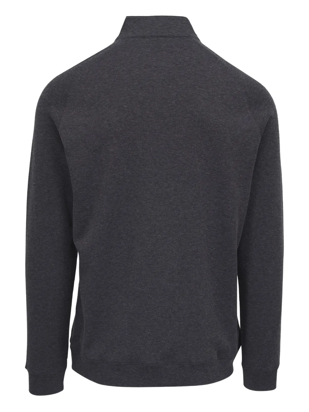 Peter Millar Sweater met halve rits - Zwart