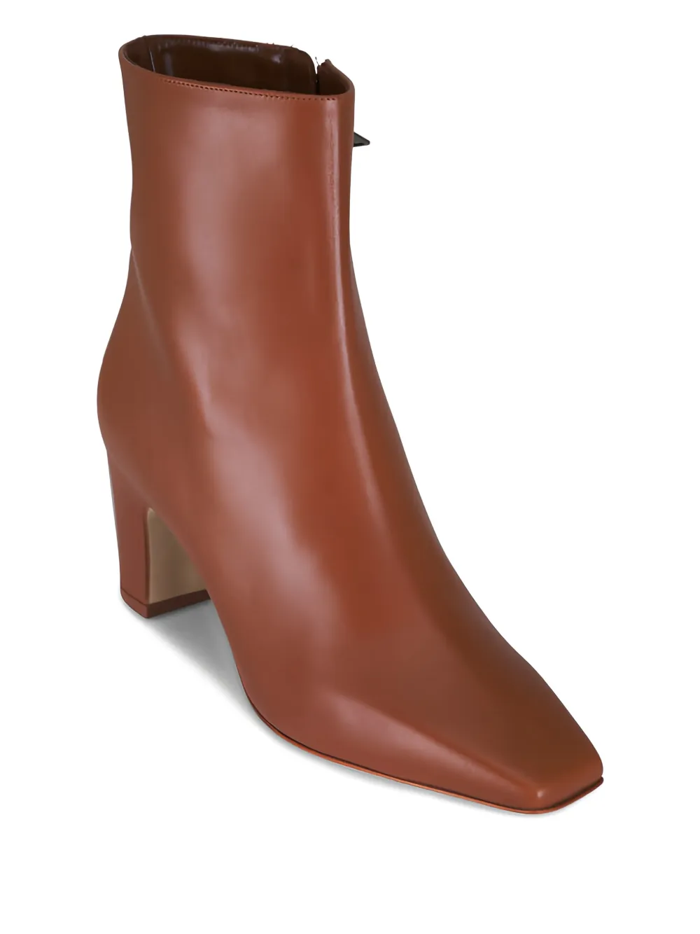 Manolo Blahnik Ofaralo leather boots Bruin