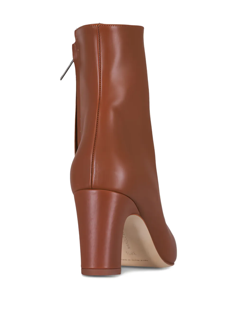 Manolo Blahnik Ofaralo leather boots Bruin
