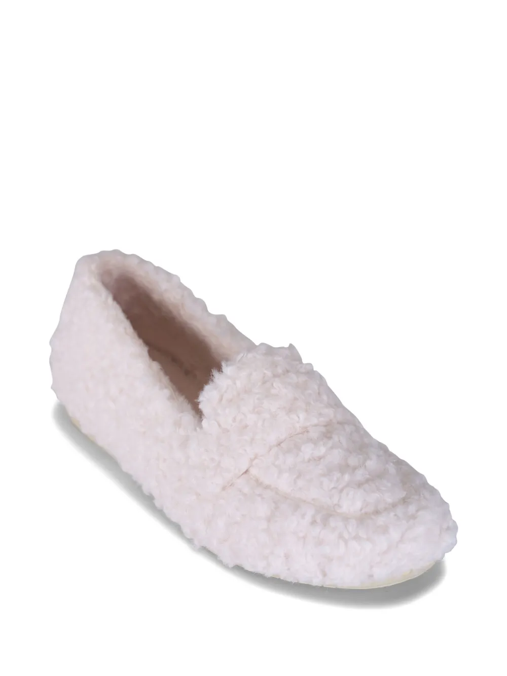 Ron White Teddy slippers - Wit