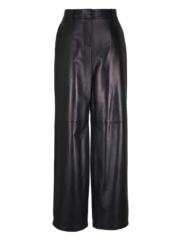 Lafayette 148 Sullivan Panelled Trousers in Black