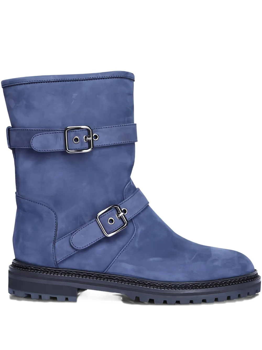 Manolo Blahnik Sulaltrosa 30 buckled ankle boot | Blue | Image 1