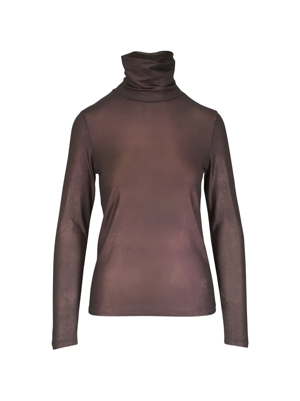 Majestic Filatures T-shirt a maniche lunghe - Marrone