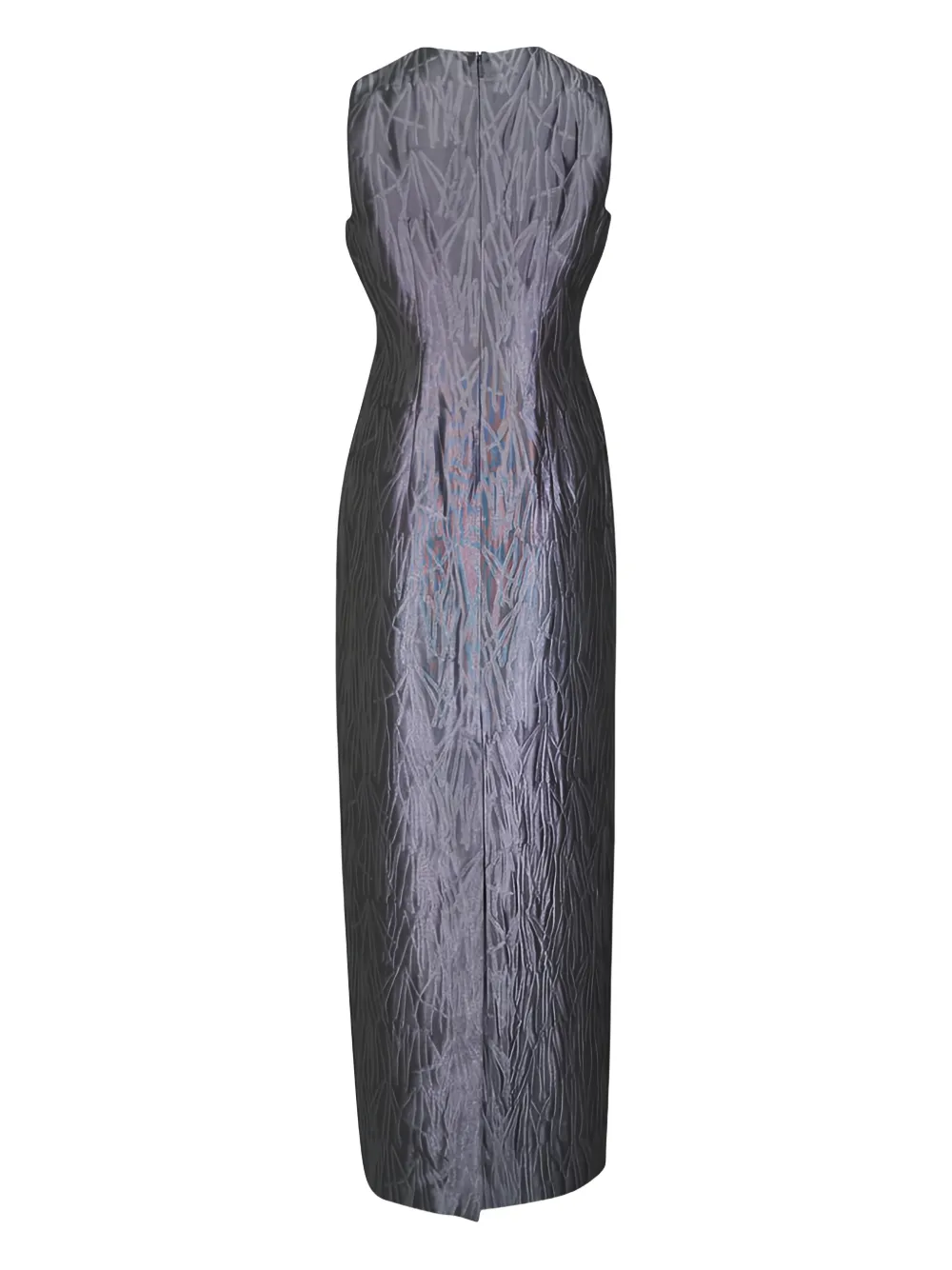 Lafayette 148 Mouwloze midi-jurk - Grijs