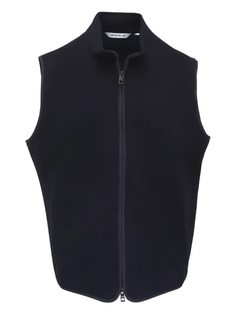 Peter Millar zip sleeveless gilet
