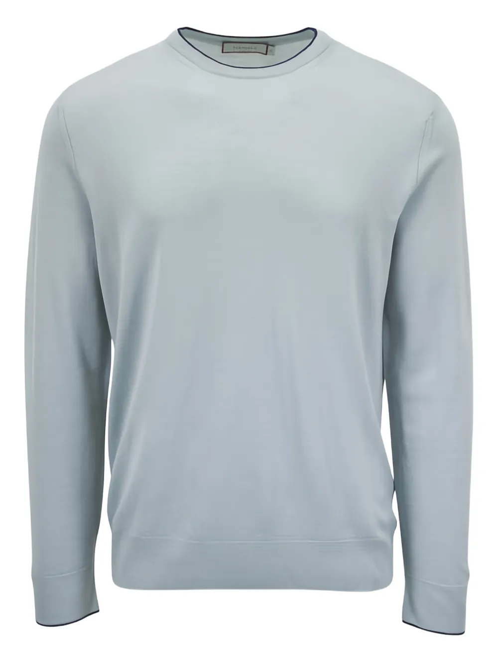 Canali ribbed-cuffs sweater | Blue | Image 1