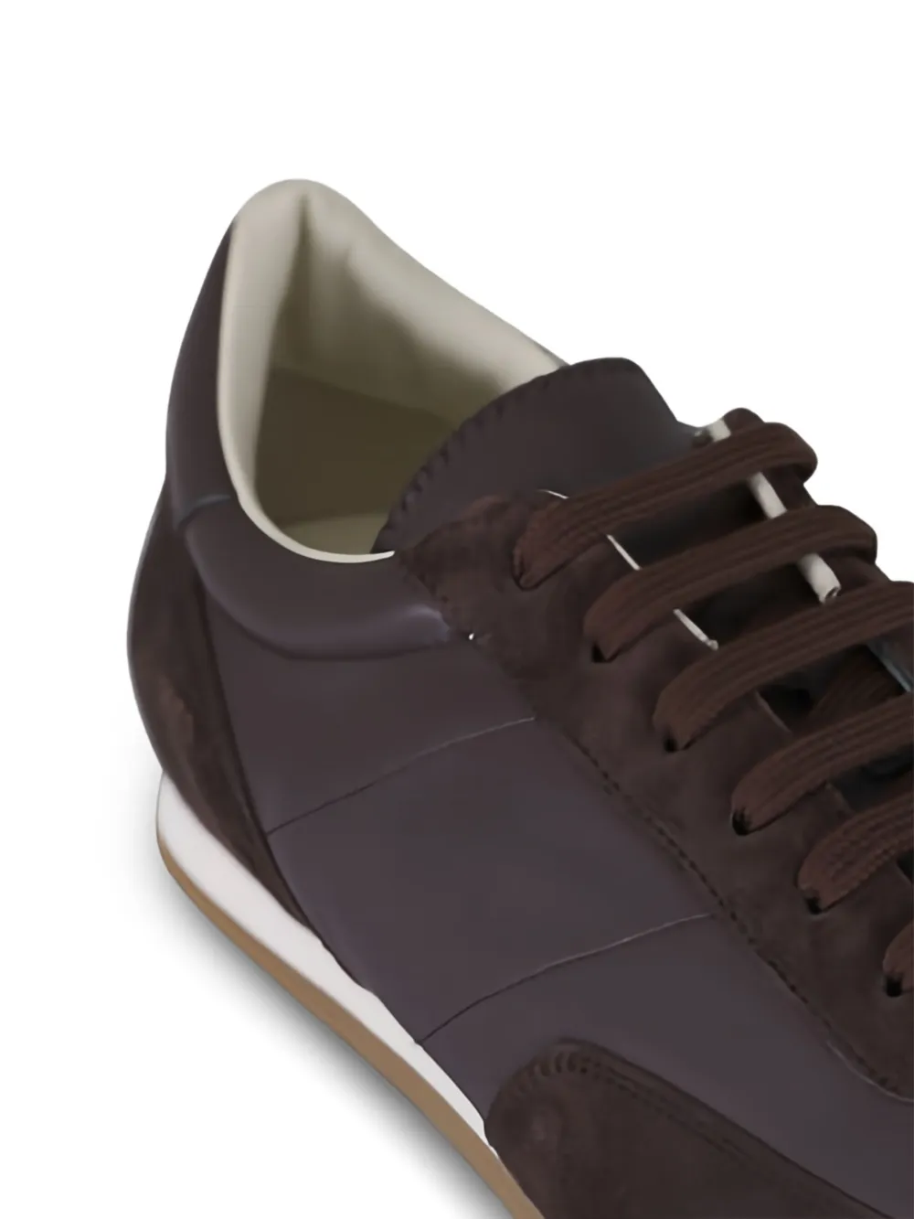 Common Projects suede panel trainers | Low-Tops | Image 2