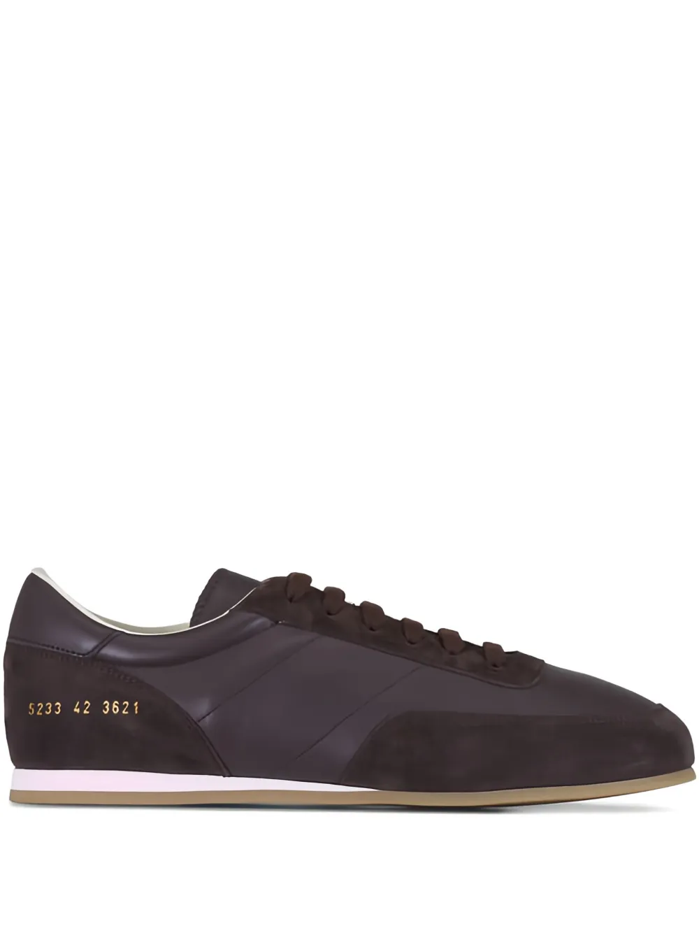 Common Projects Sneakers con inserti in pelle scamosciata - Marrone