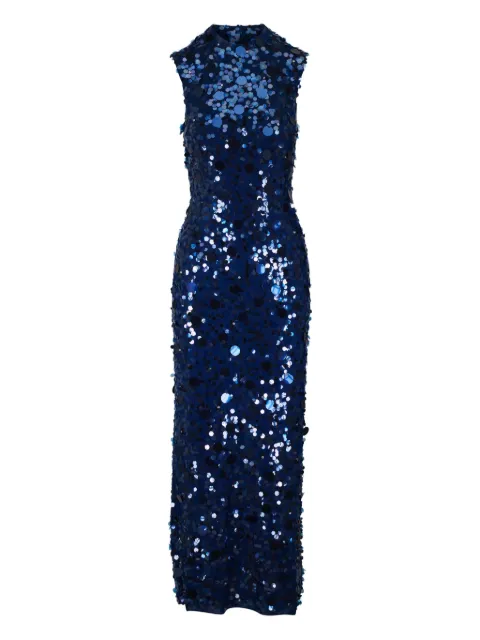 Carolina Herrera sequin-embellished sleeveless dress