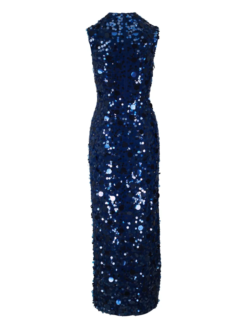 Carolina Herrera Jurk met pailletten - Blauw