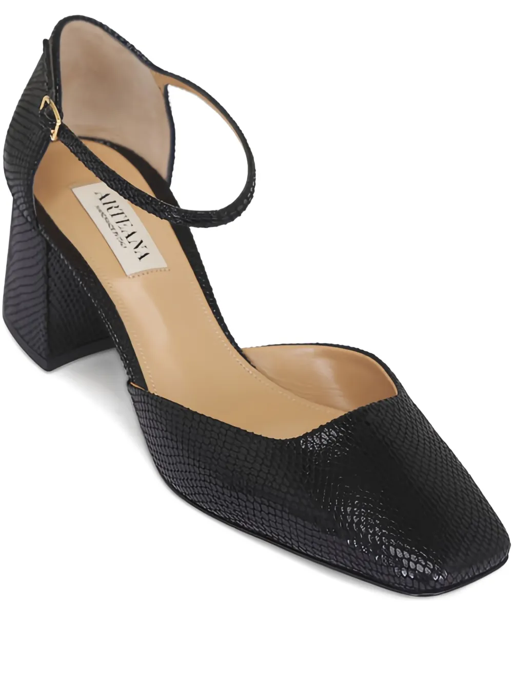 Arteana 55mm Arona D'orsay Block-heel Pumps In Multi